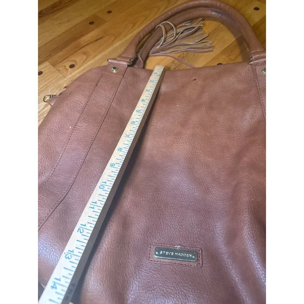 Steve Madden B Marlow Cognac Satchel